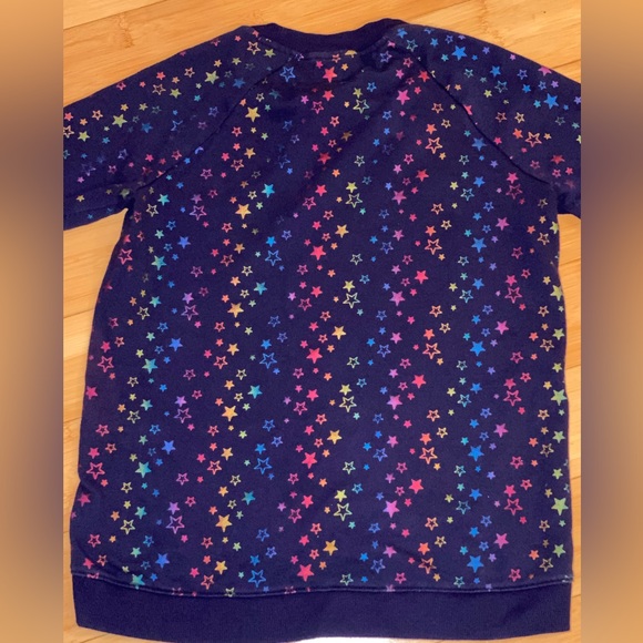 Gymboree Star Sweatshirt Rainbow of colors  XL - Picture 3 of 11